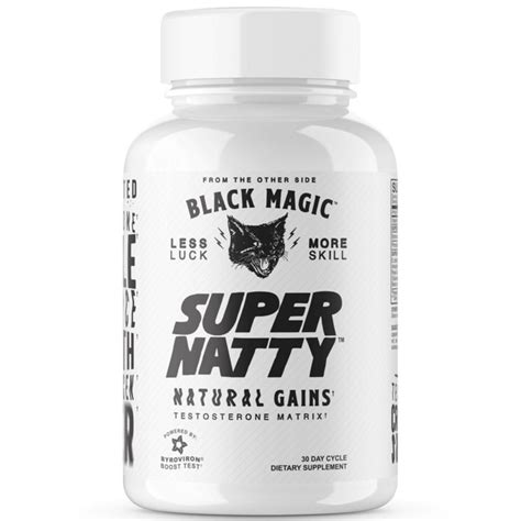 Unleash Your Alpha Male with Black Magic Testosterone Boosters